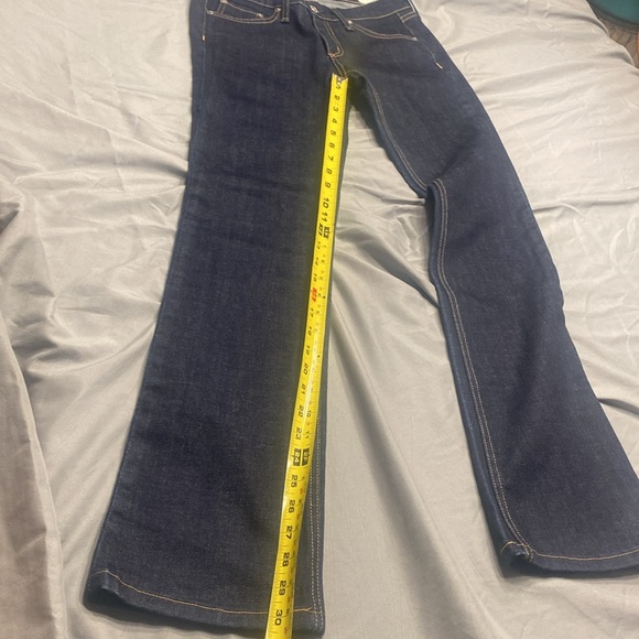Rag & Bone Stiletto Bootcut Dark Wash Jean 27 low rise EXCELLENT CONDITION - Picture 7 of 11